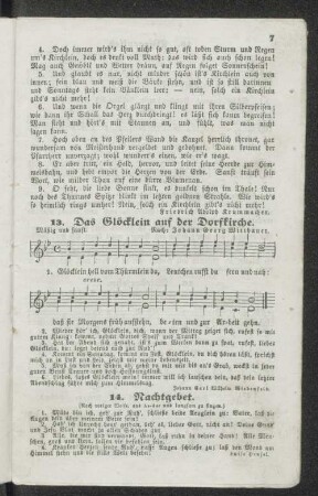 13. Das Glöcklein auf der Dorfkirche.