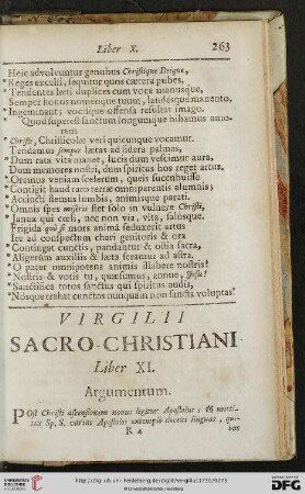 Liber XI