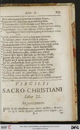 Liber XI
