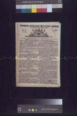 Zeitung: Königlich privilegirte Berlinische Zeitung (Vossische Zeitung), Nr. 68, Beilage; 21. März 1848