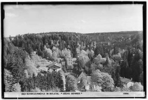 Bad Schweizermühle im Bielatal. Sächsische Schweiz