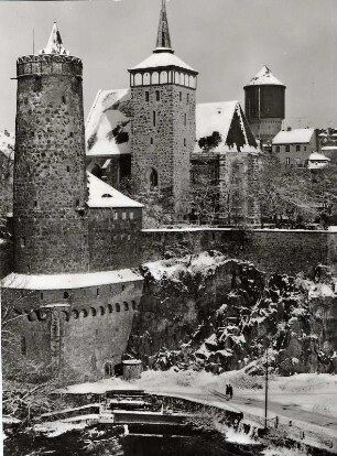 Bautzen. Alte Wasserkunst, Ansichtskarte