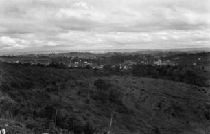 Hügelland : Blick über das Hügelland.
