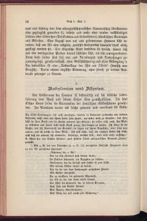 5. Babylonien und Assyrien.