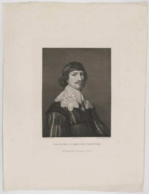 Bildnis des Wilhelmvs II. von Nassau