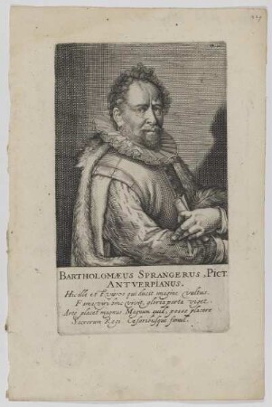Bildnis des Bartholomaeus Sprangerus
