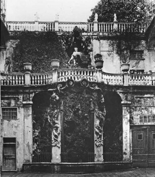 Genua, Palazzo Podestà, Ninfeo (Brunnengrotte); Parodi, Domenico; Biggi, Francesco