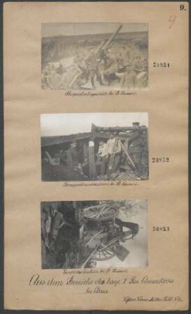 Fliegerabwehrgeschütz bei St. Laurent