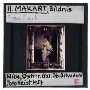 Makart, Portrait Magdalena Plach