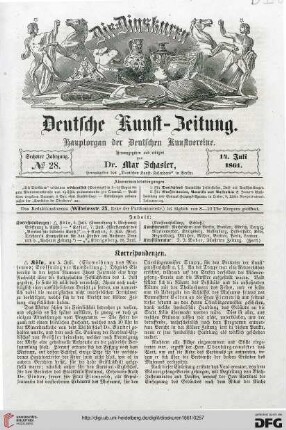 Nr. 28 (14. Juli 1861)
