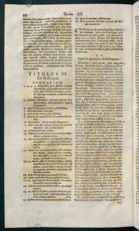 50-68, Titulus III. De rescriptis - Titulus V. De postulatione praelatorum