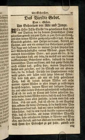 45-58, Das Vierdte Gebot