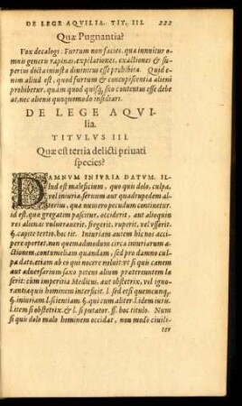 De Lege Aquilia. Titulus III.