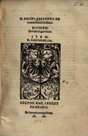 De conjuratione Catilinae