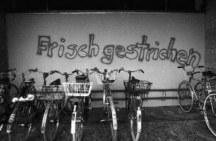 Freiburg im Breisgau: Graffiti an der Universität