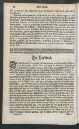 Der Cardinal