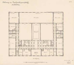 Grundriss: Blatt 6. III. Stockwerk
