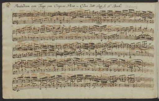 Präludien and Fugen; org; C-Dur; BWV 547