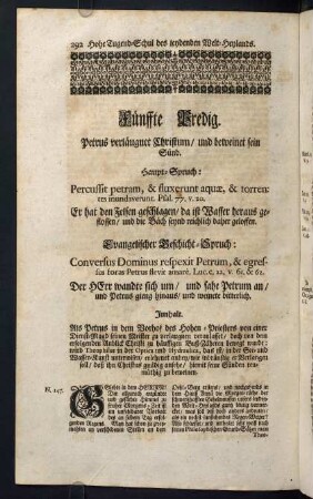 292-301, Fünffte Predig. Sechste Predig.