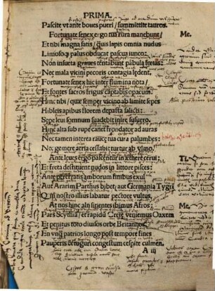 Carmen Bucolicum : decem Aeglogarum opus