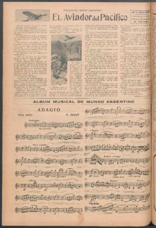 Álbum musical de Mundo Argentino : Adagio