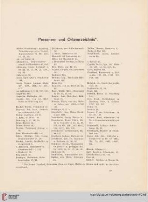 Personen- und Ortsverzeichnis