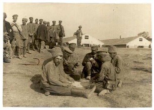 Kriegsgefangenenlager Germersheim: o.Nr.: Germersheim, Gefangenenlager (Gruppe russischer Gefangener)