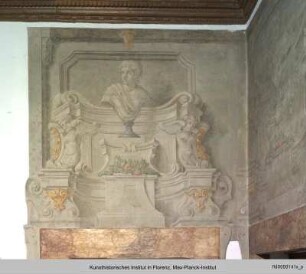 Architekturornamente mit Büsten