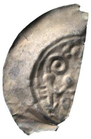Fundmünze, Brakteat, 1242 - 1280?