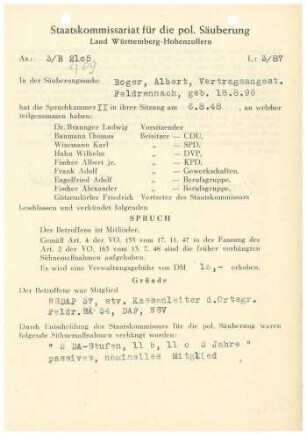 Boger, Albert