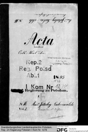 Ortsstatuten im Kreis Jüterbog-Luckenwalde