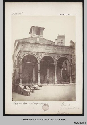 Logge del Papa, Siena
