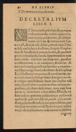 Decretalium Liber ...