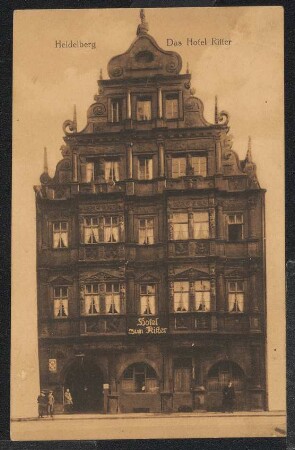 Heidelberg. Das Hotel Ritter