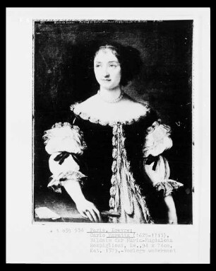 Bildnis von Maria Magdalena Rospigliosi, Nichte von Papst Clemens IX.