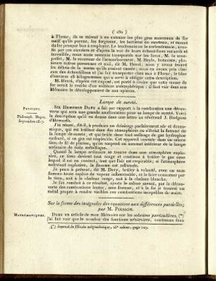 Lampe de sucreté