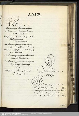 LXVII., 7. Februar 1857