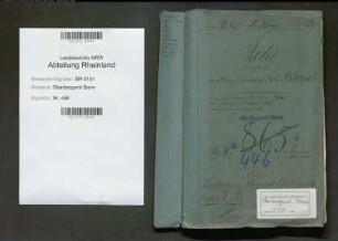 Bleeser, Robert geb. 26.04.1835; Bergassessor; ausgeschieden 1874; Prüfungs- und Personalakte Band 2