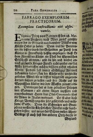 Farrago Exemplorum Practicorum.