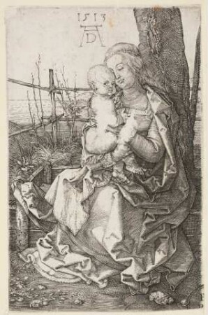 Maria mit dem Kind am Baum
