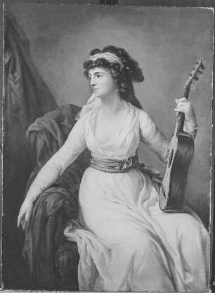 Bildnis der Johanna Margarete Christine Gräfin Brühl, geb. v. Schleyerweber und Friedenau