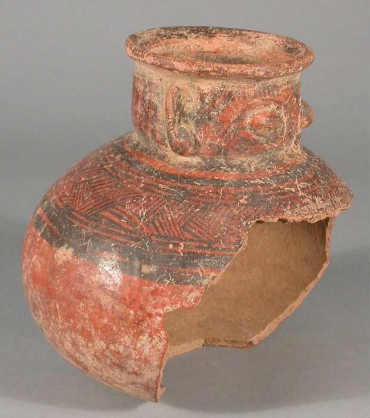 Fragment of a clay vessel