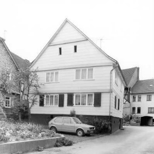 Fachwerkwohnhaus; Nidda, Untergasse 12