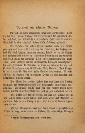 Liederkranz : Sammlung ein- u. mehrstimmiger Lieder für Schule und Leben, Drittes Heft. Für Oberklassen : 5., 6. und 7. Schuljahr