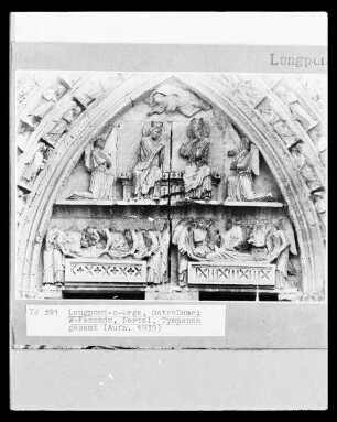 Notre-Dame — Tympanon