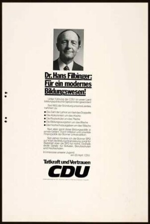 CDU, Landtagswahl 1972