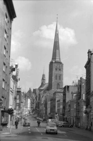 Lübeck: Engelsgrube und St. Jakobi-Kirche