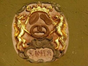 Hauszeichen eines Bäckers in der Schmiedgasse