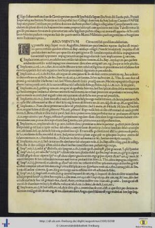 Argumentum Contra consilium quoddam adulterium.