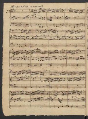 Herr Jesu Christ dich zu uns wend; org; G-Dur; BWV 655b